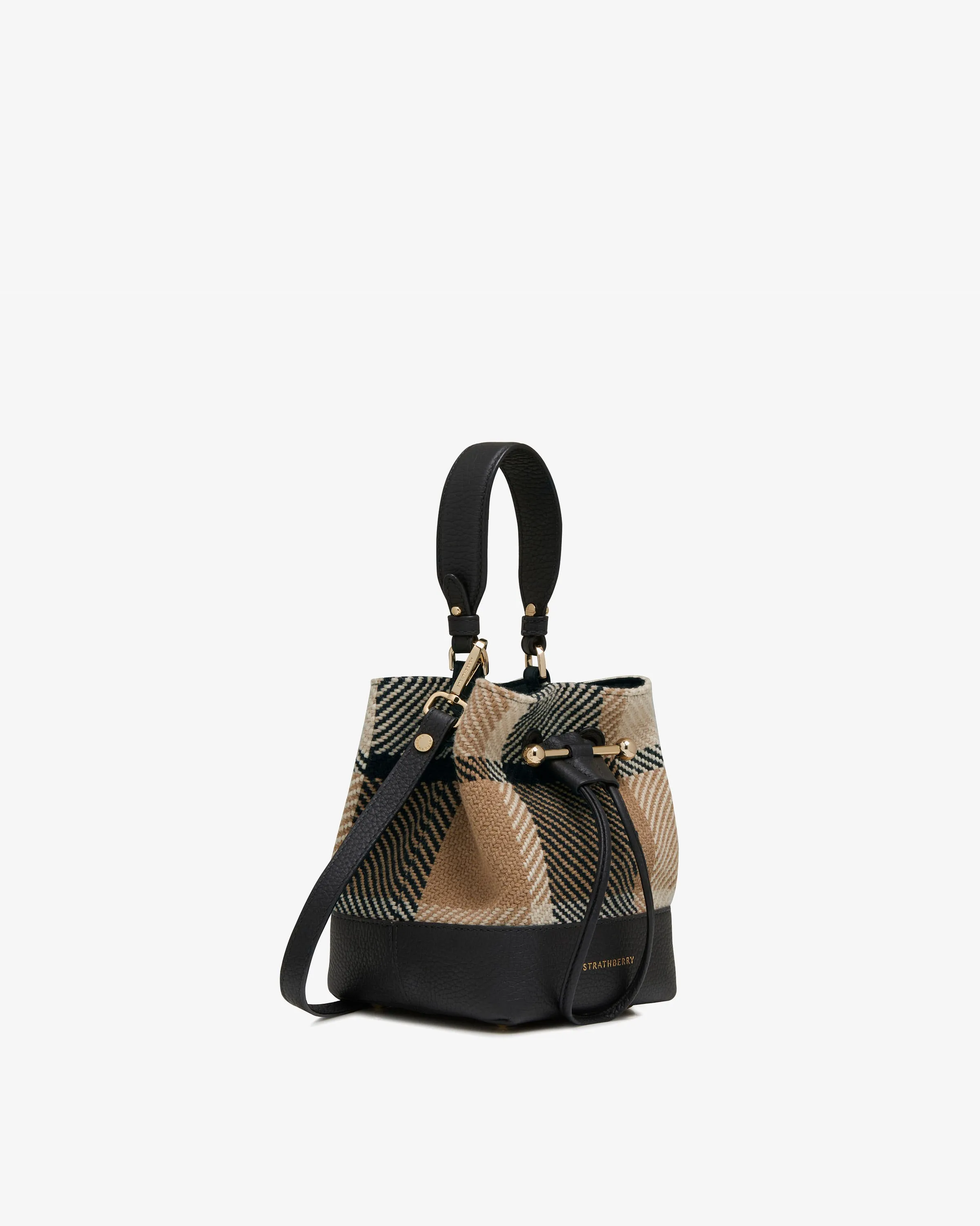 Osette - Black/Camel Tartan