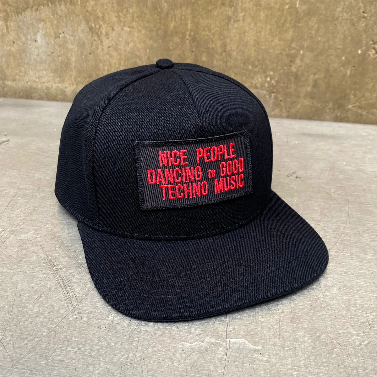 Peoples Techno - Snapback - Black