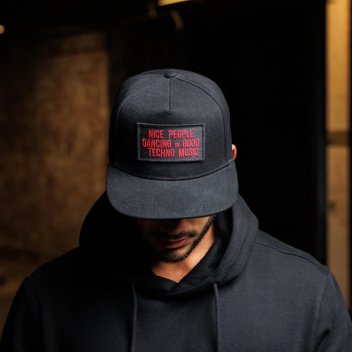 Peoples Techno - Snapback - Black