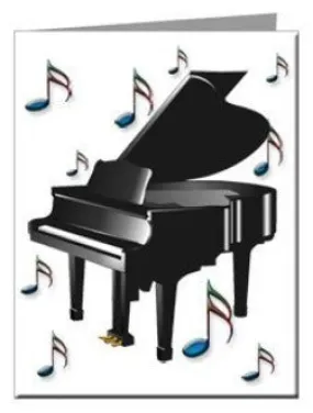 Piano Note Cards