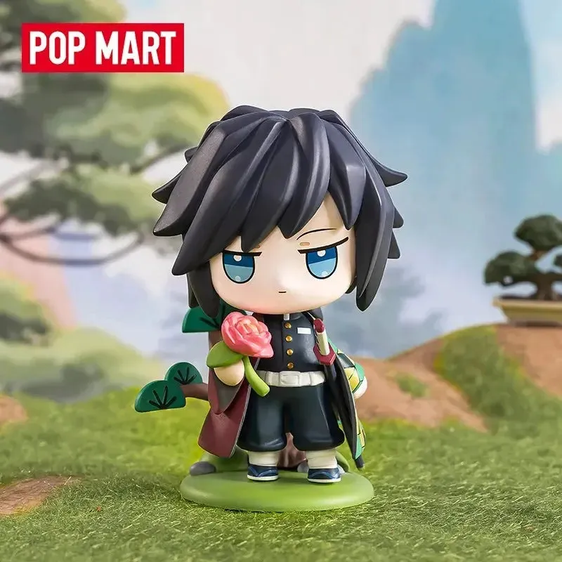 POP MART Demon Slayer Birth Flower Series | Anime Action Figures | Guess Bag Ornament | Home Decor Figurines | Desktop Dolls Model Gift