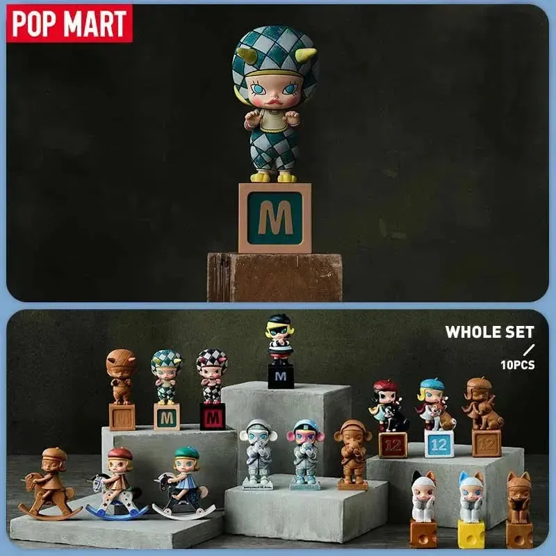 POP MART MOLLY Anniversary Statues Classical Retro Series Blind Box | Mystery Box | Action Figure Model Gift