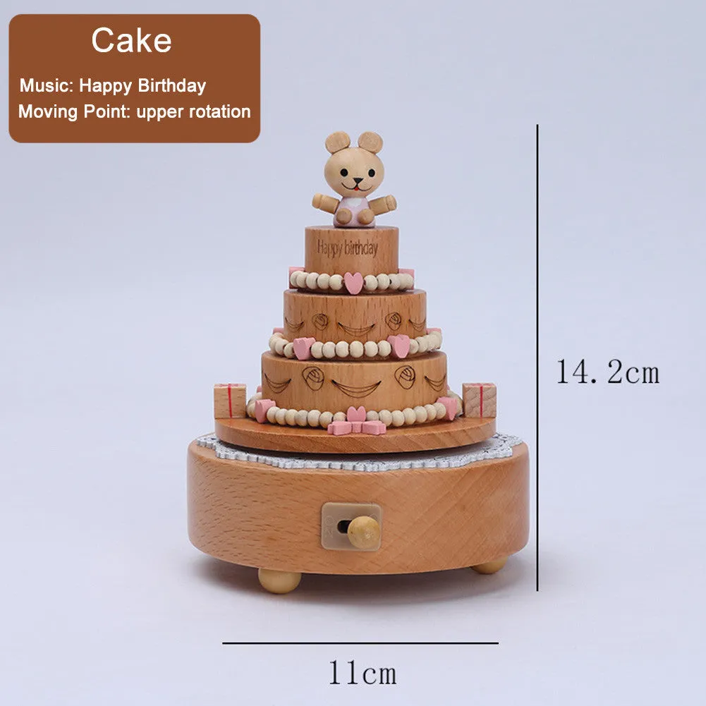 Premium Wooden Music Box for Birthday Present / Christmas Gift / Home Decoration