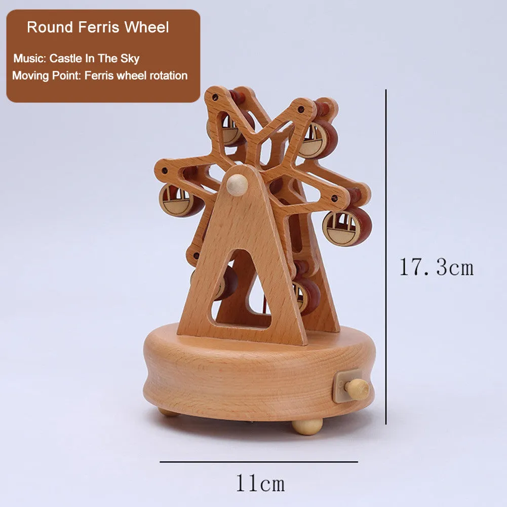 Premium Wooden Music Box for Birthday Present / Christmas Gift / Home Decoration