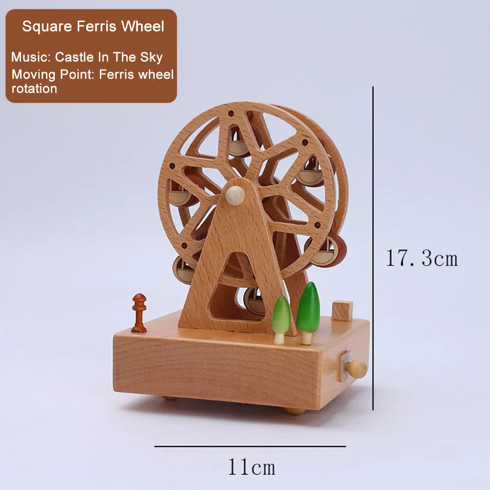 Premium Wooden Music Box for Birthday Present / Christmas Gift / Home Decoration