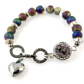 "Druzy Night" Bracelet