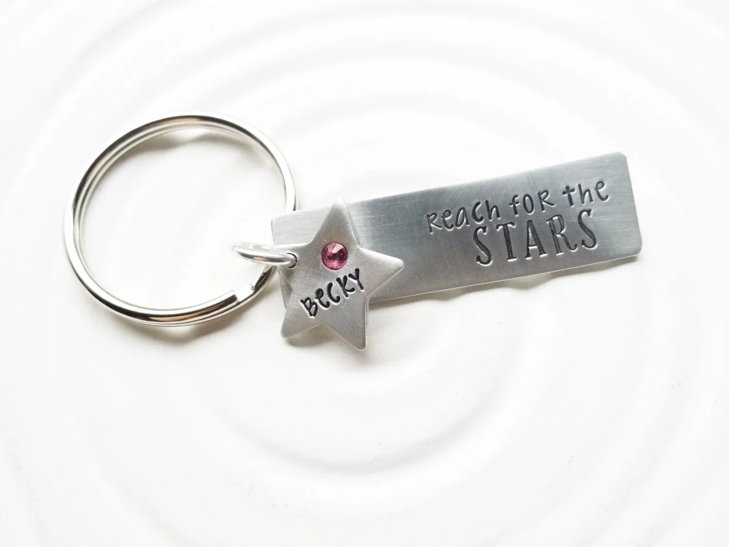 Reach for the Stars | Birthstone Keychain