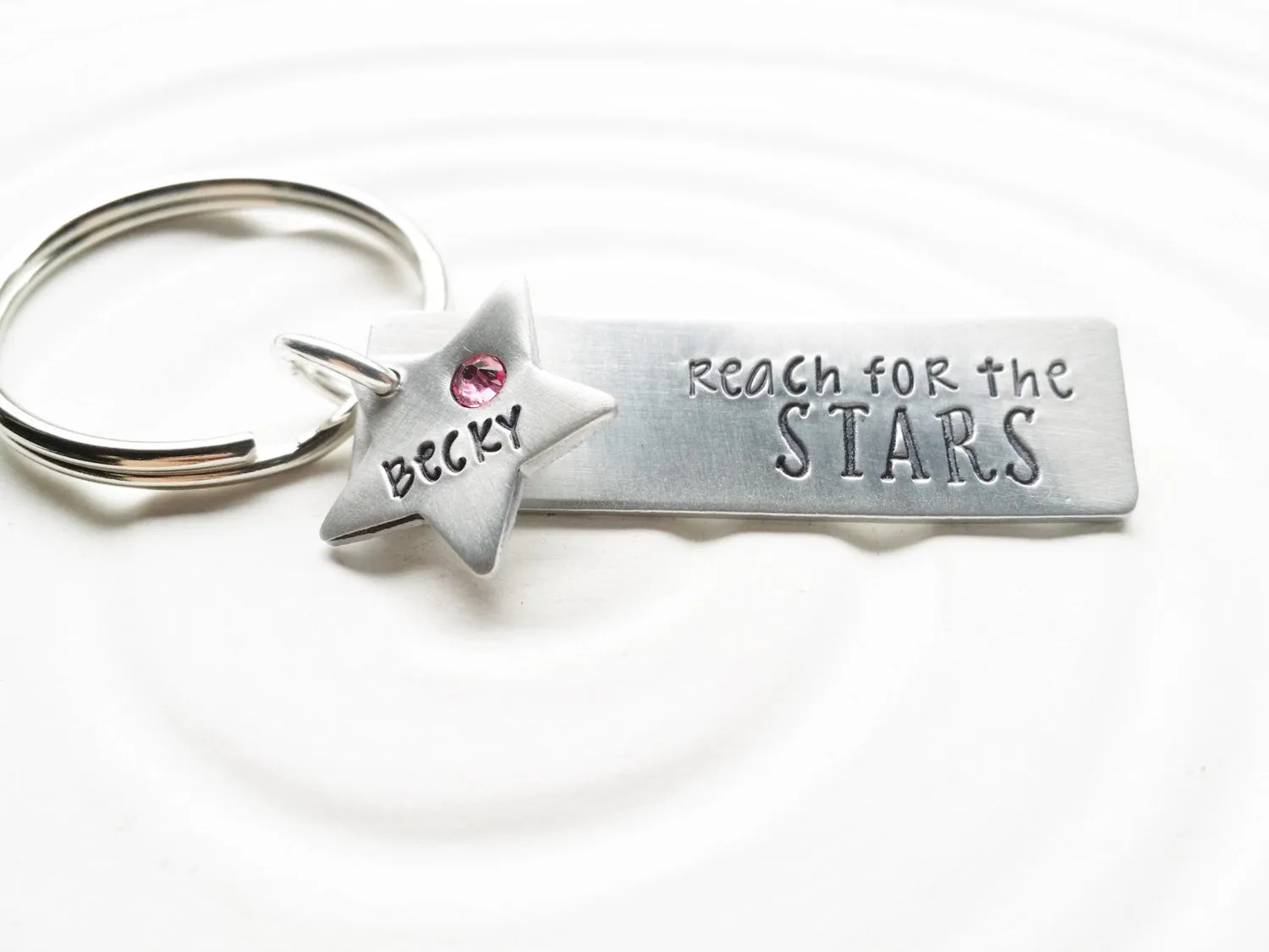 Reach for the Stars | Birthstone Keychain