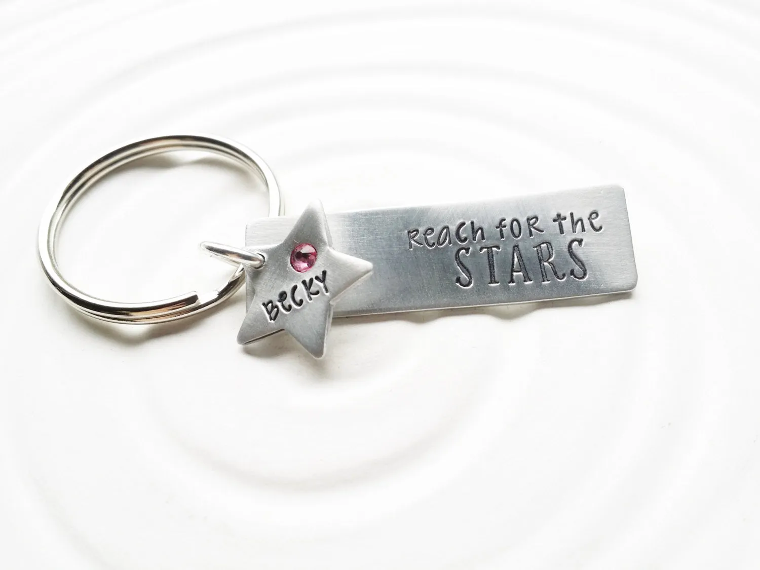 Reach for the Stars | Birthstone Keychain