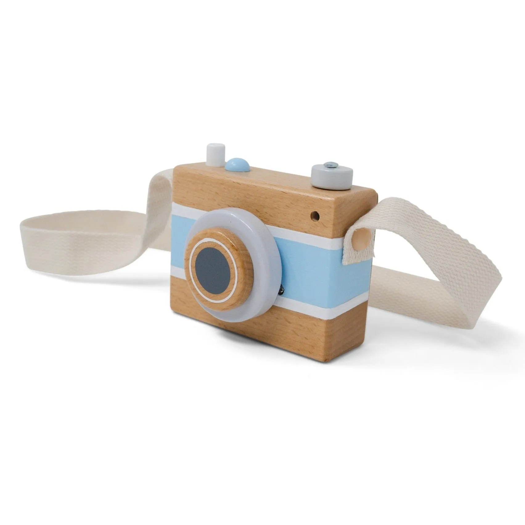 Retro Camera Wooden Music Box