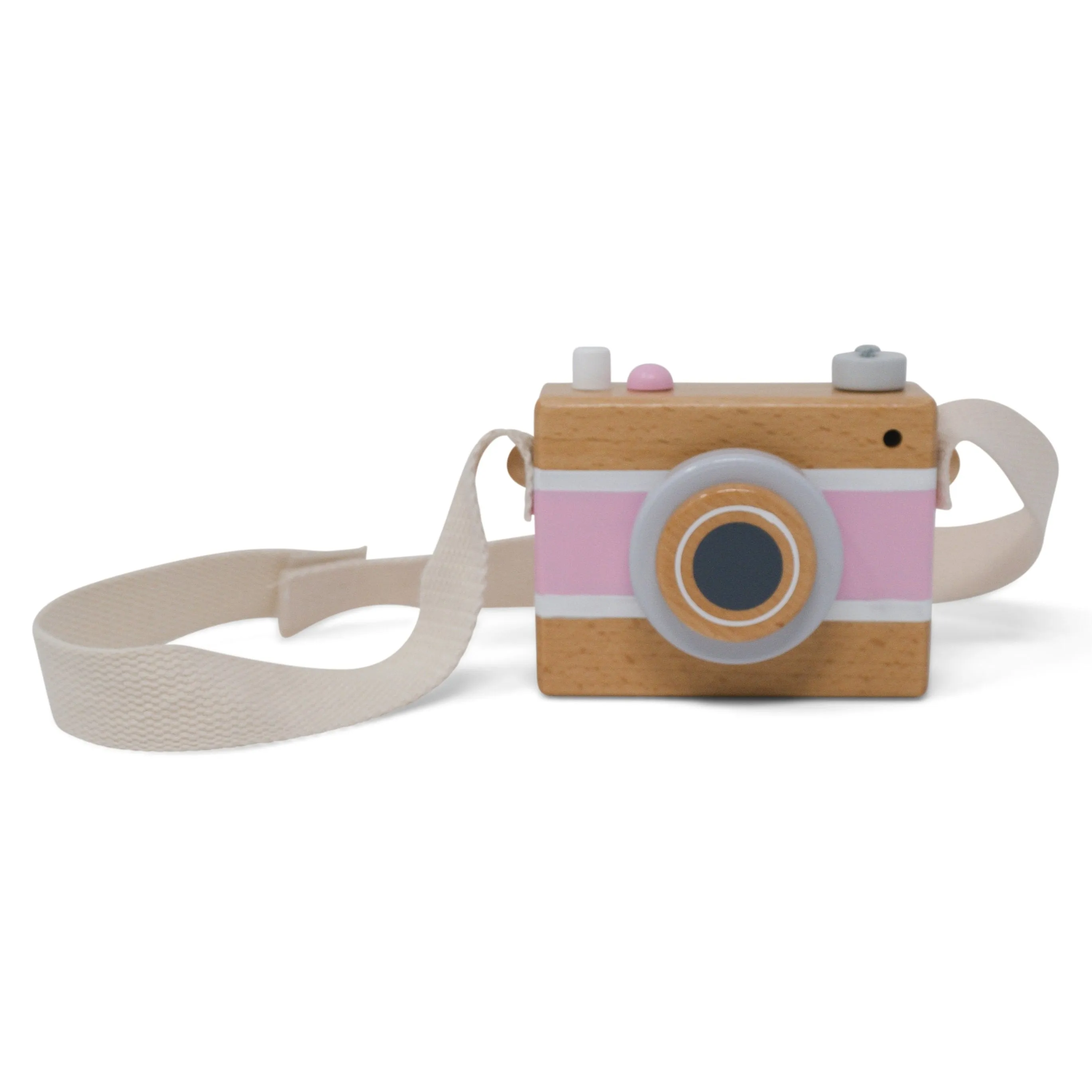 Retro Camera Wooden Music Box