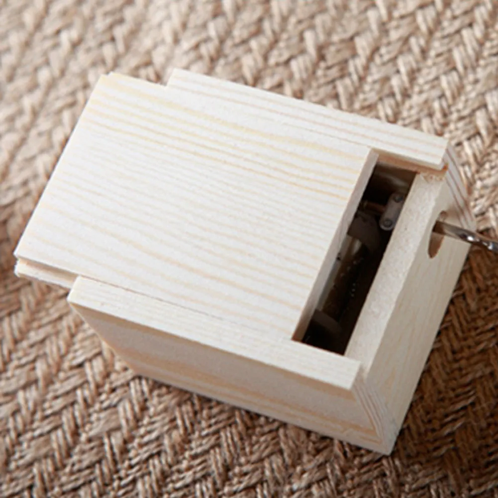 Retro Vintage Wooden Music Box