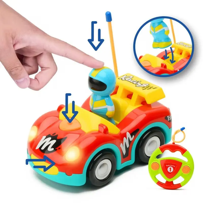 Space Cartoon Remote Control Car with Music and Lights