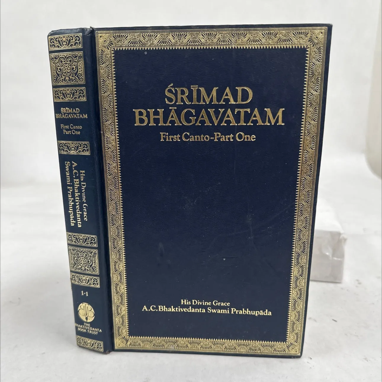 Srimad Bhagavatam first canto part one, fancy binding -  books