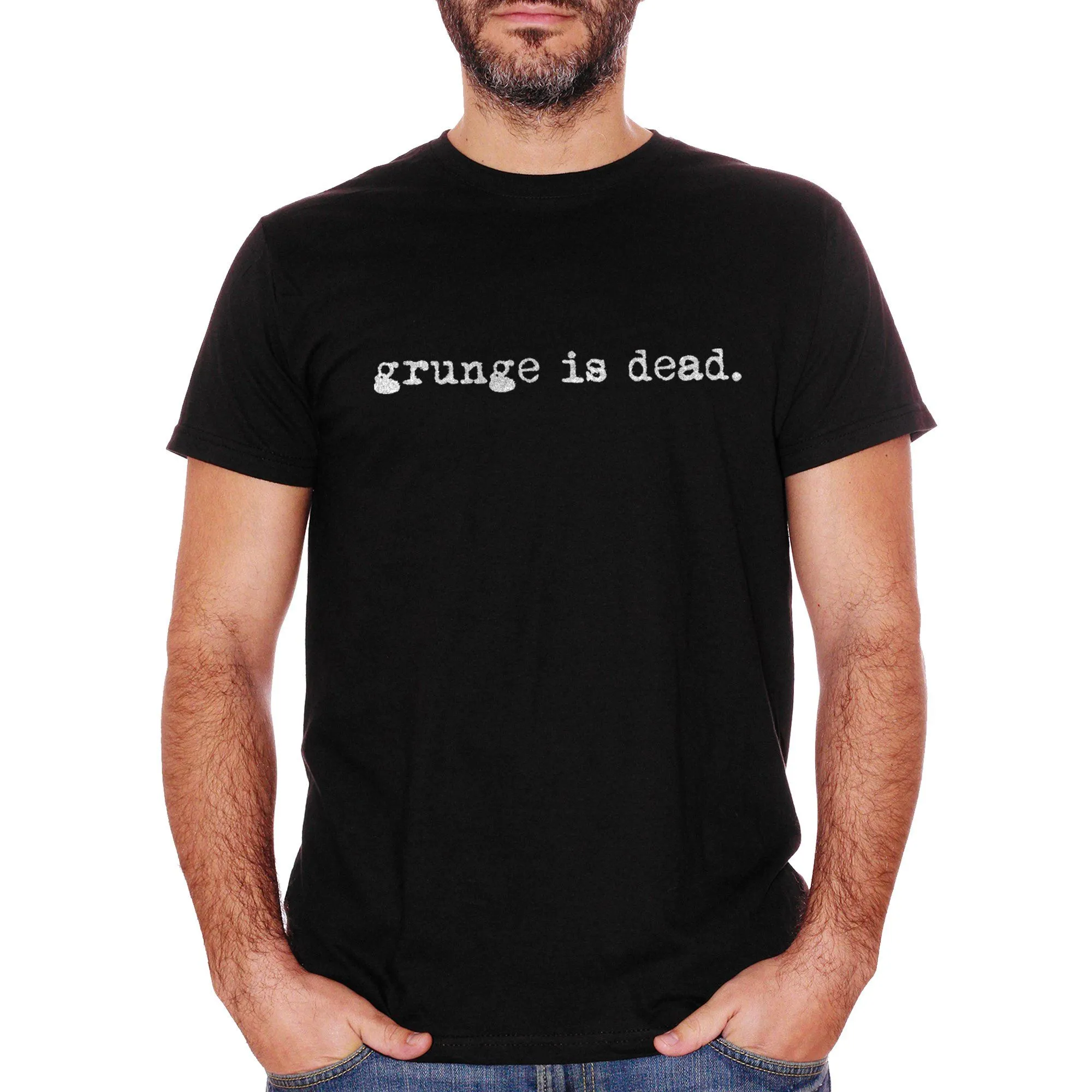 T-Shirt Grunge Is Dead Music - MUSIC