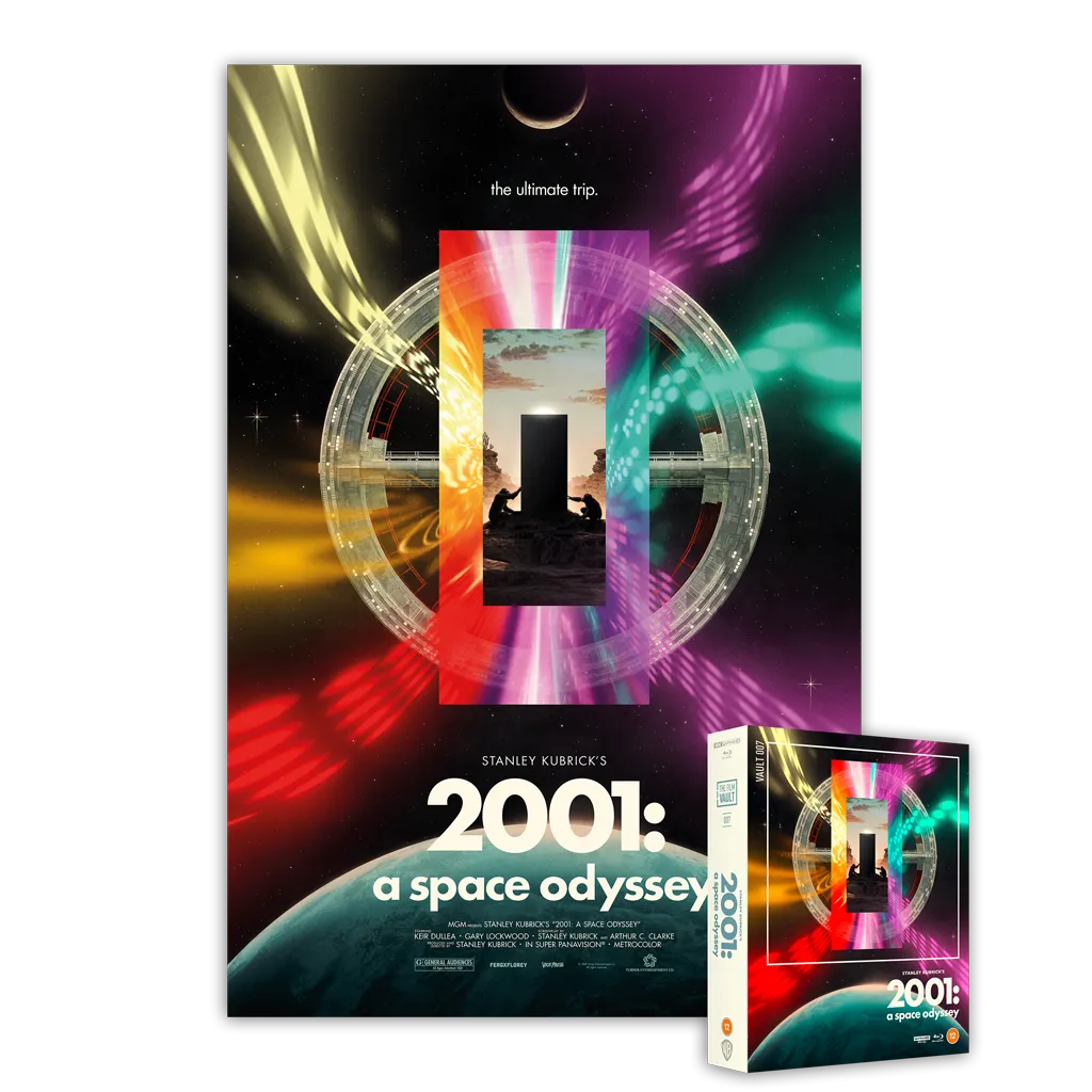 The Film Vault - 2001: A Space Odyssey 4K UHD & Exclusive Poster