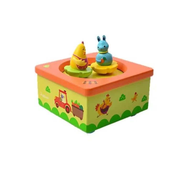 Wooden Musical Box | Happy Farm