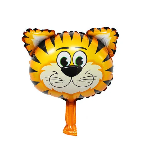 XXPWJ Free shipping new mini cartoon animal baby cake aluminum balloons birthday party balloons wholesale children's toys